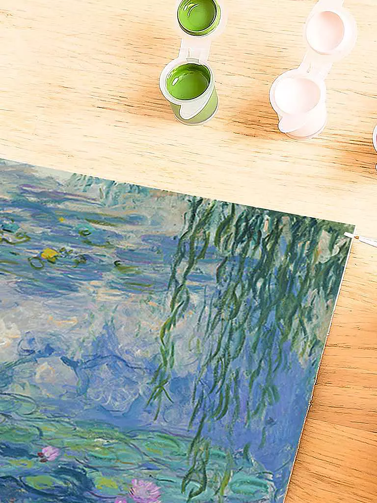 RAVENSBURGER | Malen nach Zahlen - ART Collection: Waterlilies (Monet) | keine Farbe