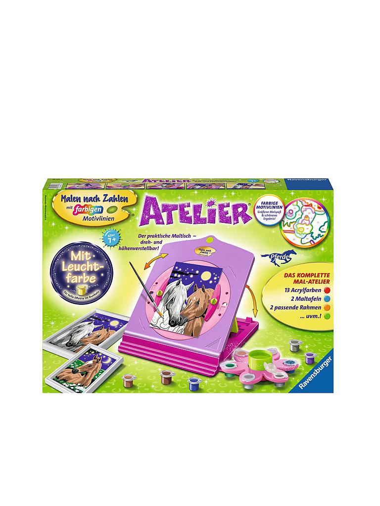 RAVENSBURGER | Malen nach Zahlen - Atelier Pferde | keine Farbe