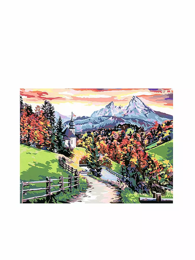 RAVENSBURGER | Malen nach Zahlen - Bayerische Herbstimpression | keine Farbe