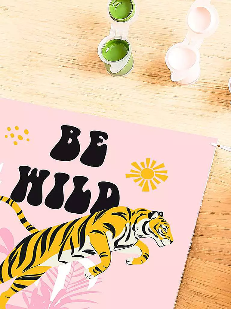 RAVENSBURGER | Malen nach Zahlen - Be Wild | keine Farbe