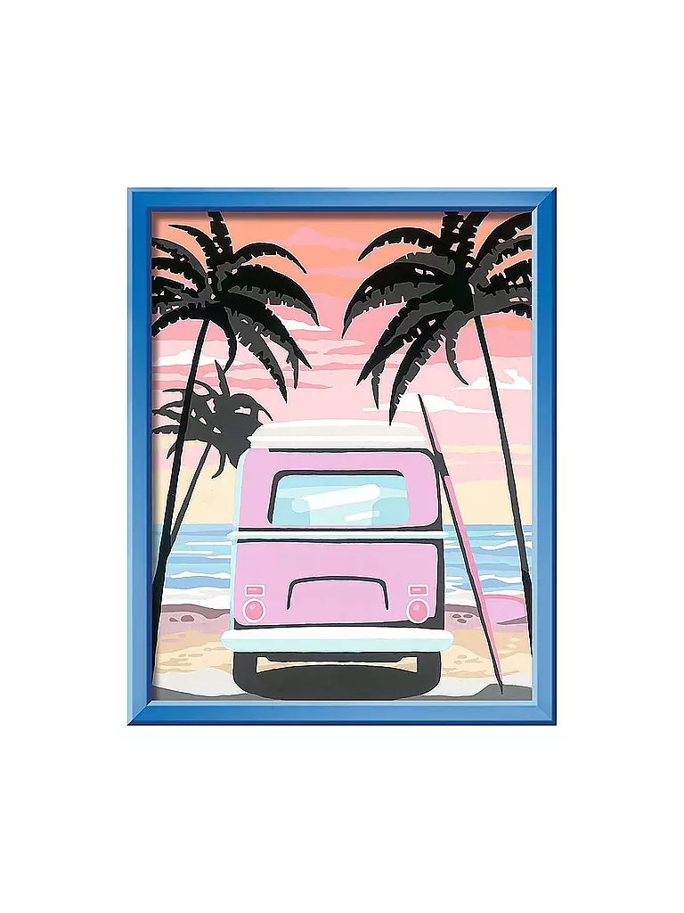 RAVENSBURGER | Malen nach Zahlen - Beach Life | keine Farbe