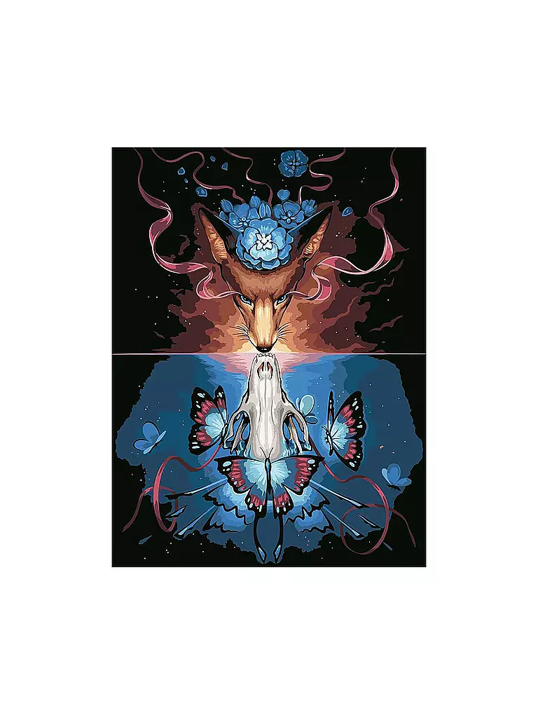 RAVENSBURGER | Malen nach Zahlen - Beautiful Death | keine Farbe