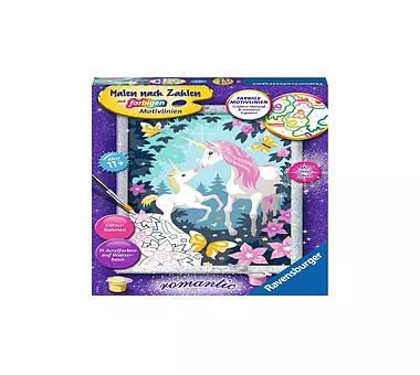 RAVENSBURGER Malen nach Zahlen - Einhornmagie