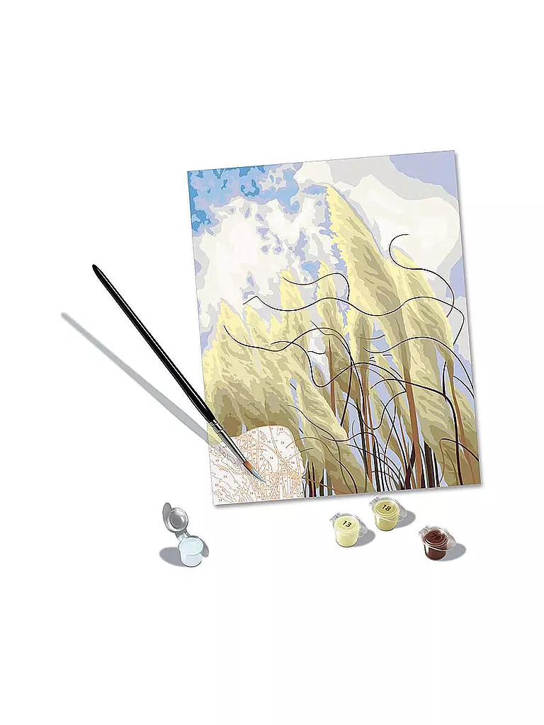 RAVENSBURGER | Malen nach Zahlen - Grass in the Wind | keine Farbe