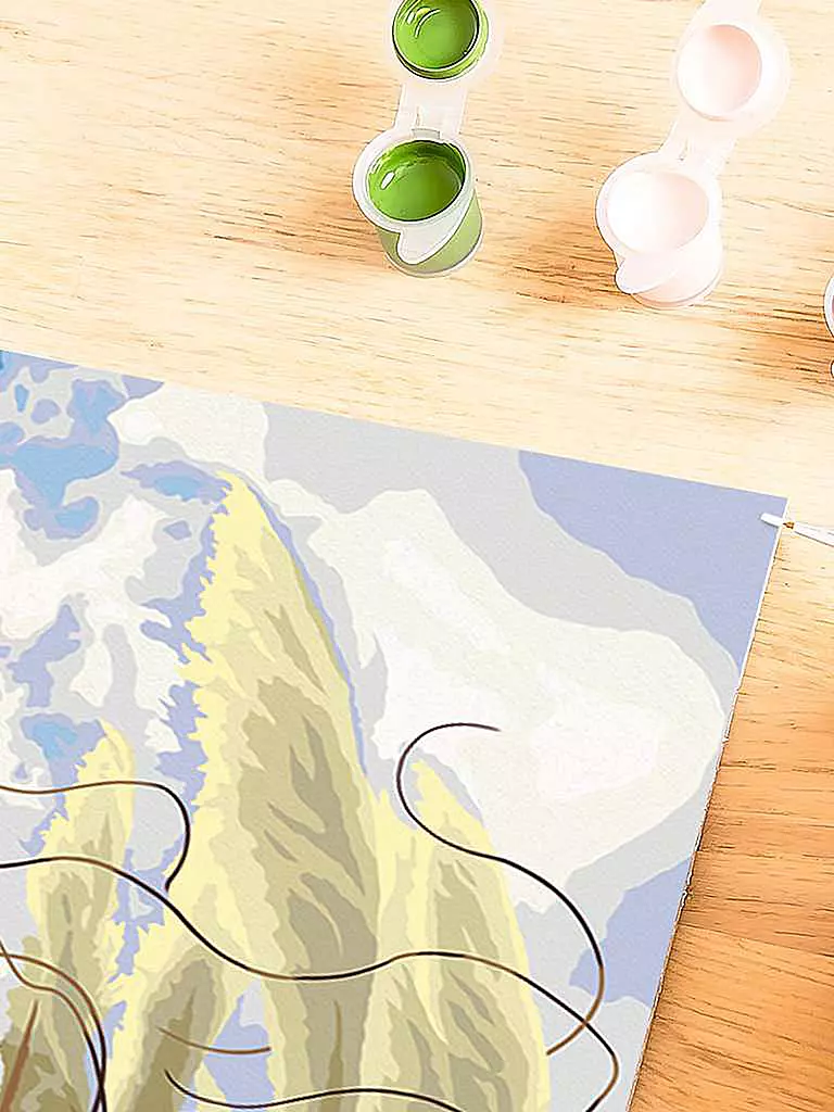RAVENSBURGER | Malen nach Zahlen - Grass in the Wind | keine Farbe
