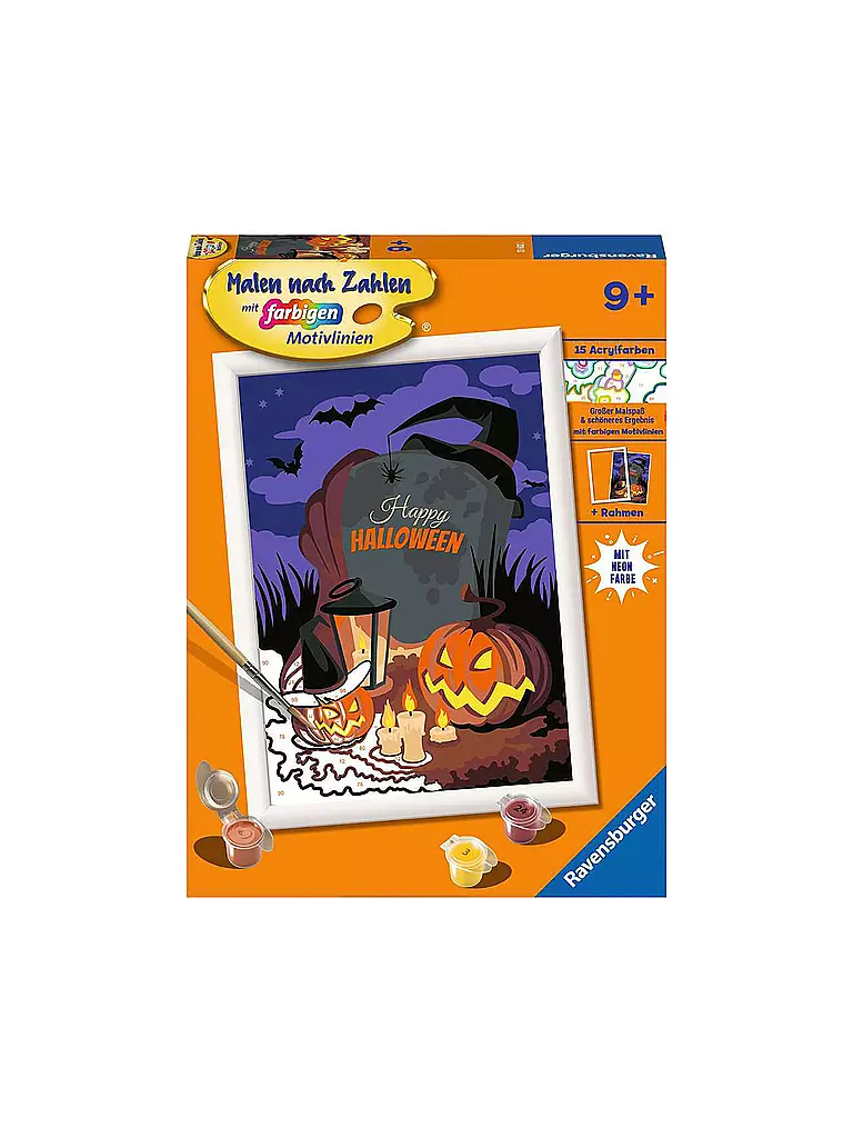 RAVENSBURGER | Malen nach Zahlen - Halloween Mood Edition 2 | keine Farbe