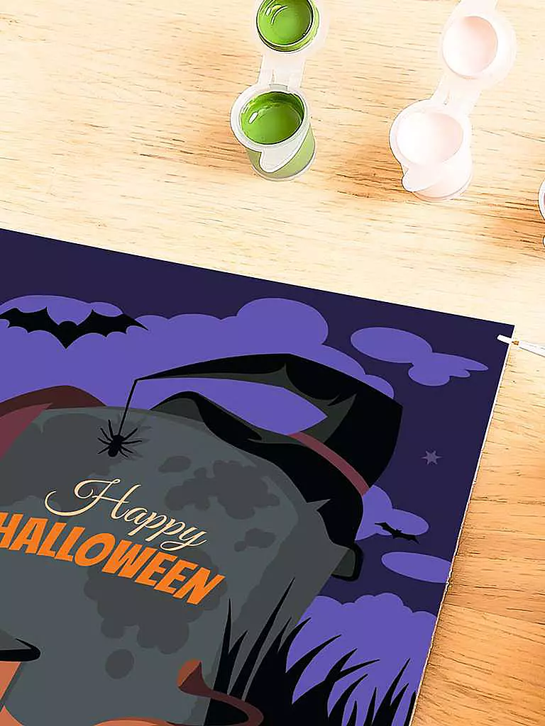 RAVENSBURGER | Malen nach Zahlen - Halloween Mood Edition 2 | keine Farbe