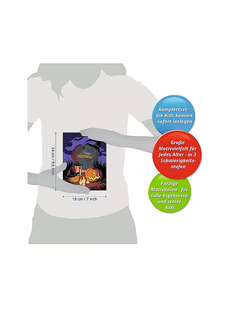 RAVENSBURGER | Malen nach Zahlen - Halloween Mood Edition 2 | keine Farbe