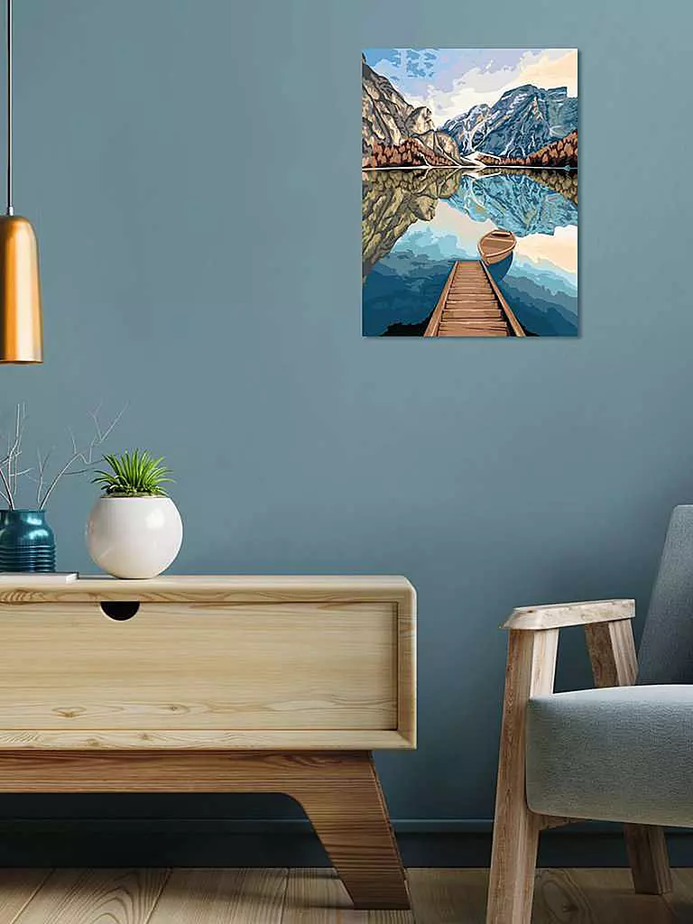 RAVENSBURGER | Malen nach Zahlen - Lake Views | keine Farbe