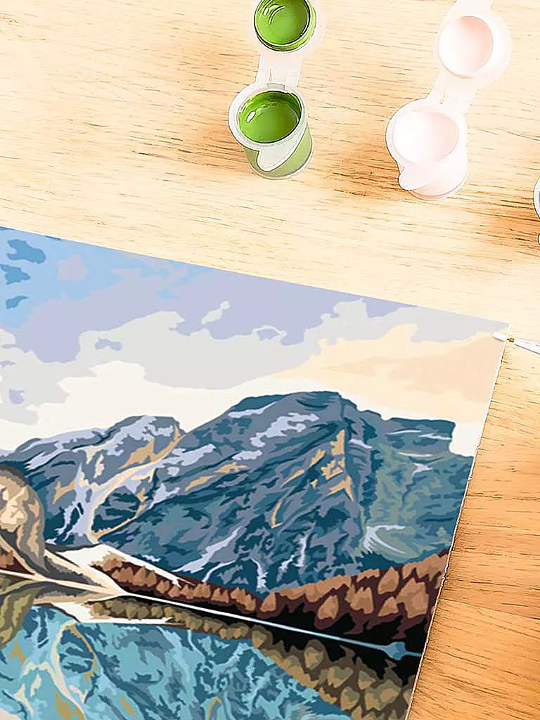 RAVENSBURGER | Malen nach Zahlen - Lake Views | keine Farbe