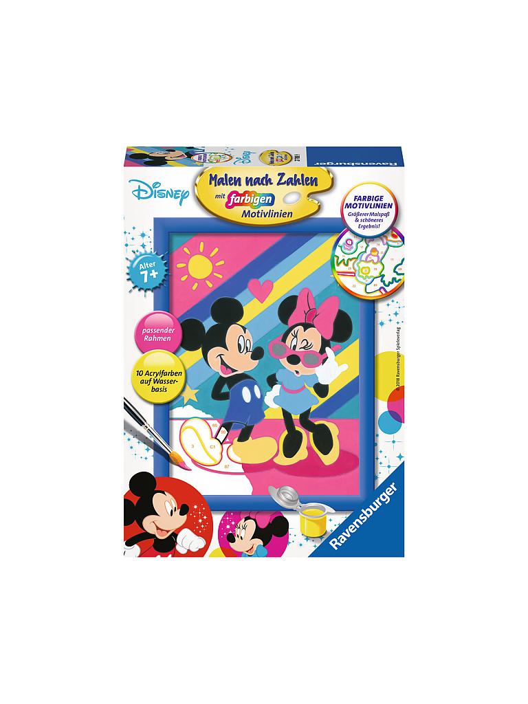 RAVENSBURGER | Malen nach Zahlen - Mickey und Minnie | keine Farbe