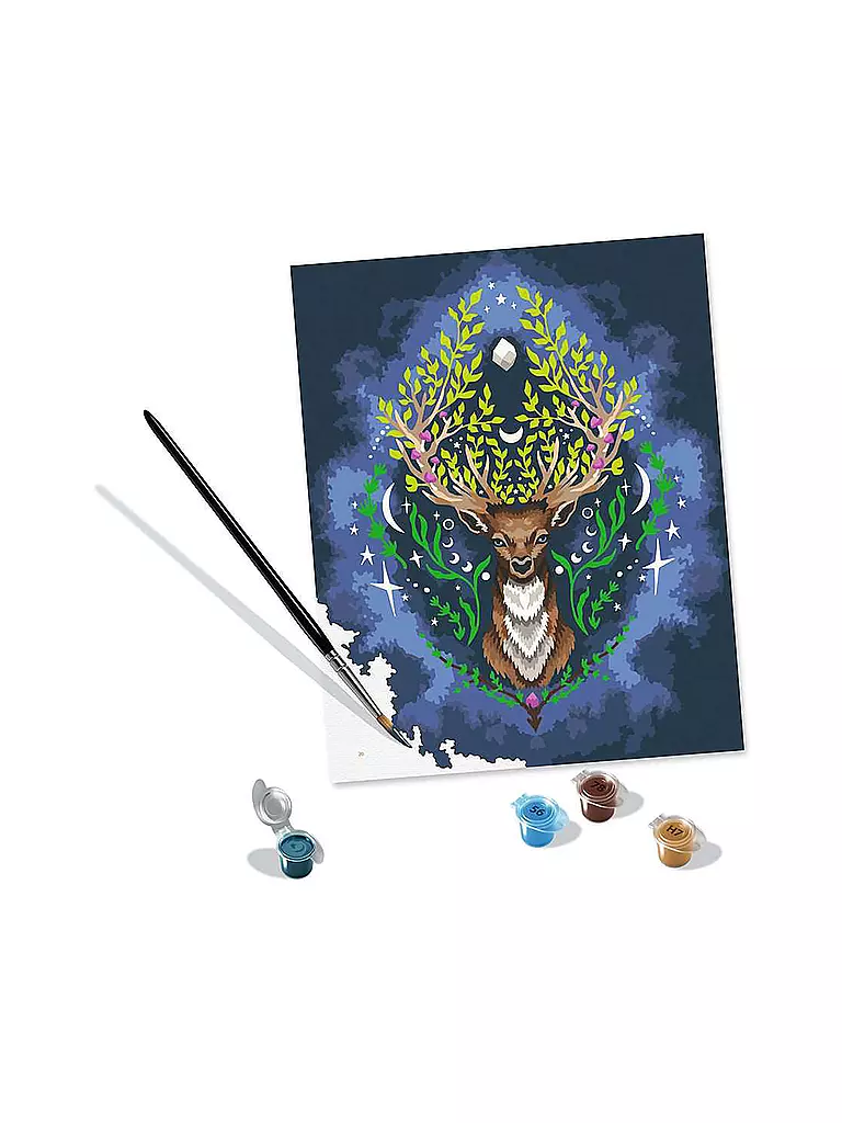 RAVENSBURGER | Malen nach Zahlen - Pixie Cold: Mystic Deer | keine Farbe
