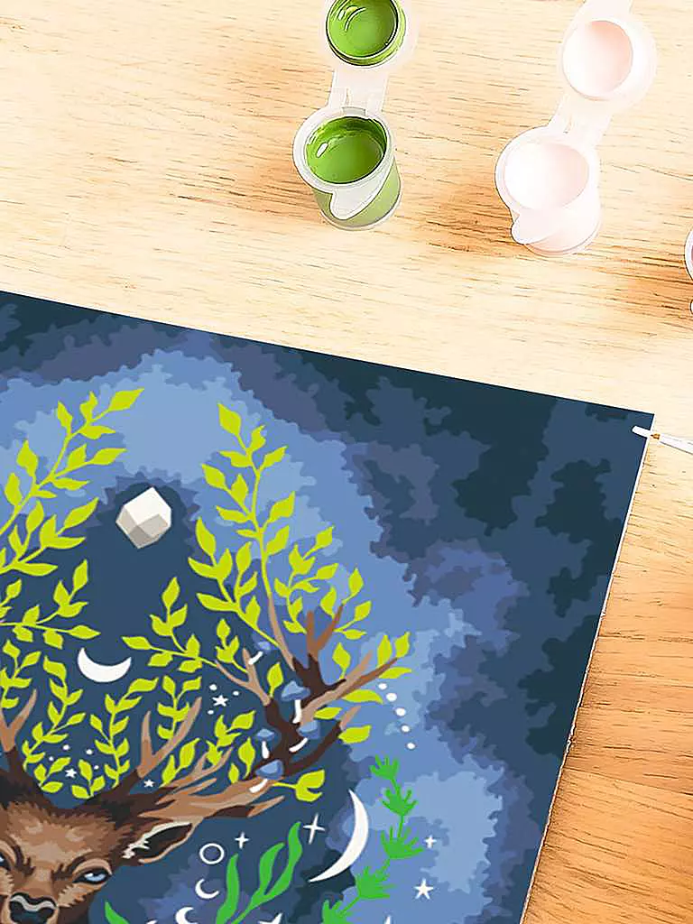 RAVENSBURGER | Malen nach Zahlen - Pixie Cold: Mystic Deer | keine Farbe