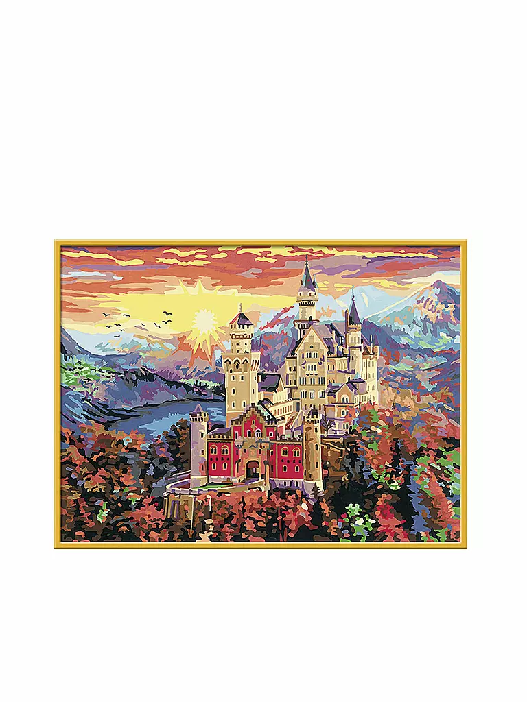 RAVENSBURGER | Malen nach Zahlen - Schloss Neuschwanstein | keine Farbe