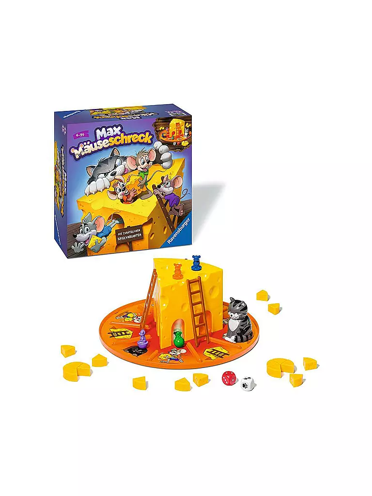 Zauberwürfel In 20 Zügen Lösen Anleitung Pdf RAVENSBURGER Max Mäuseschreck - Würfel-Laufspiel keine Farbe
