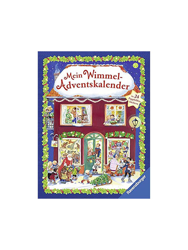 RAVENSBURGER | Mein Wimmel-Adventskalender 2018 - Mit 24 Pappbilderbüchern | keine Farbe