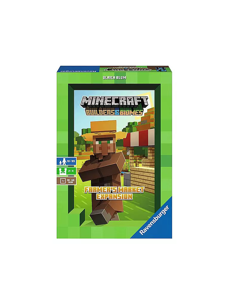 RAVENSBURGER | Minecraft Builders & Biomes Farmers Market Expansion - Erweiterung | keine Farbe