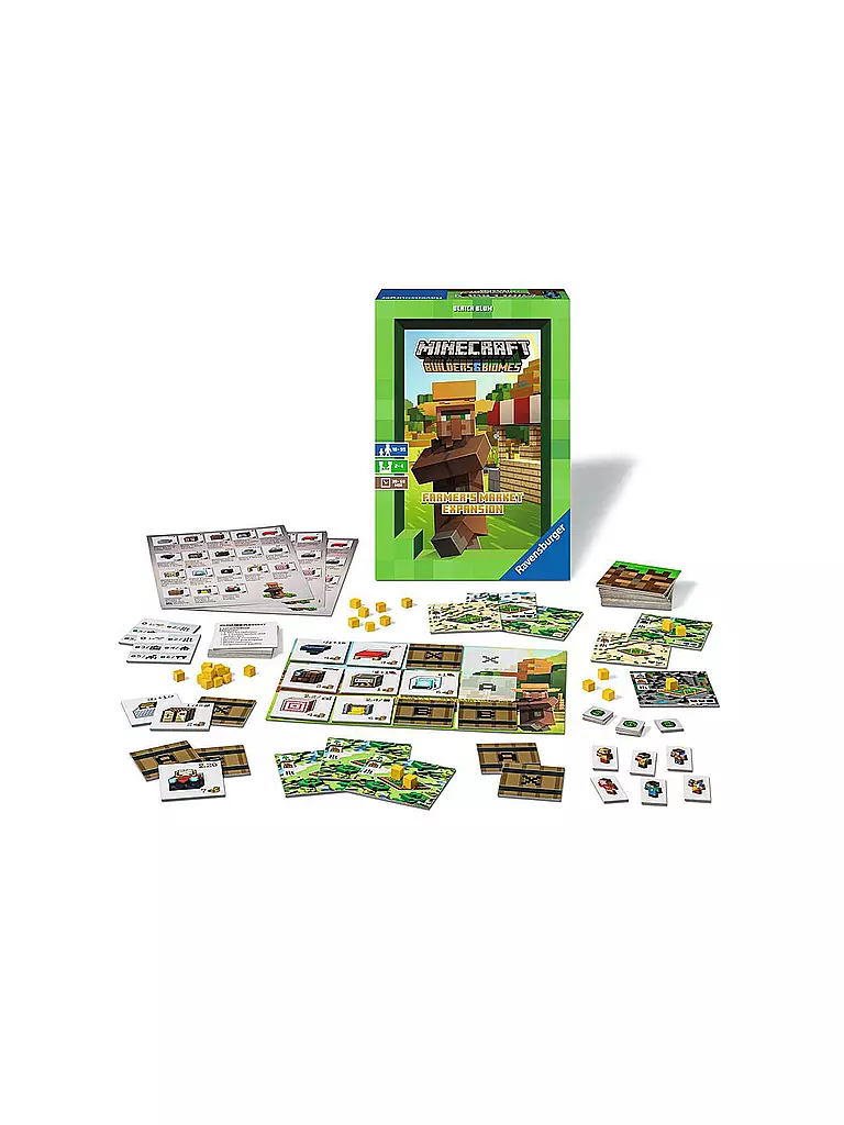 RAVENSBURGER | Minecraft Builders & Biomes Farmers Market Expansion - Erweiterung | keine Farbe