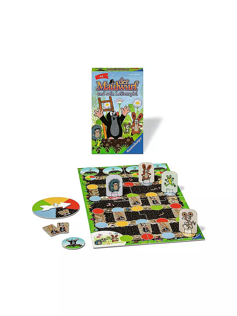 RAVENSBURGER | Mitbringspiel - Der Maulwurf und sein Leiterspiel | keine Farbe