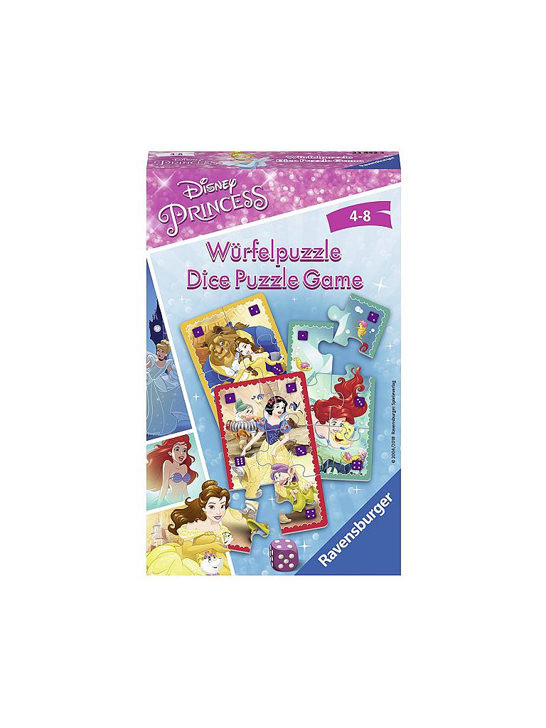RAVENSBURGER | Mitbringspiel - Disney Princess Würfelpuzzle  | keine Farbe