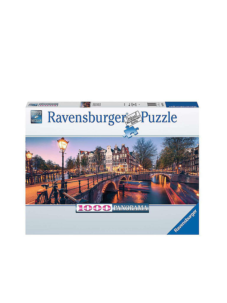 RAVENSBURGER | Puzzle - Abend in Amsterdam - 1000 Teile | keine Farbe
