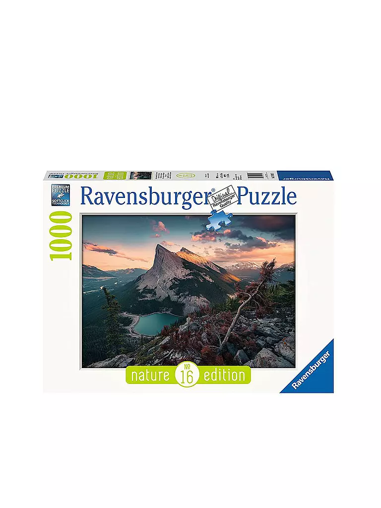 RAVENSBURGER | Puzzle - Abends in den Rocky Mountains - 1000 Teile | keine Farbe