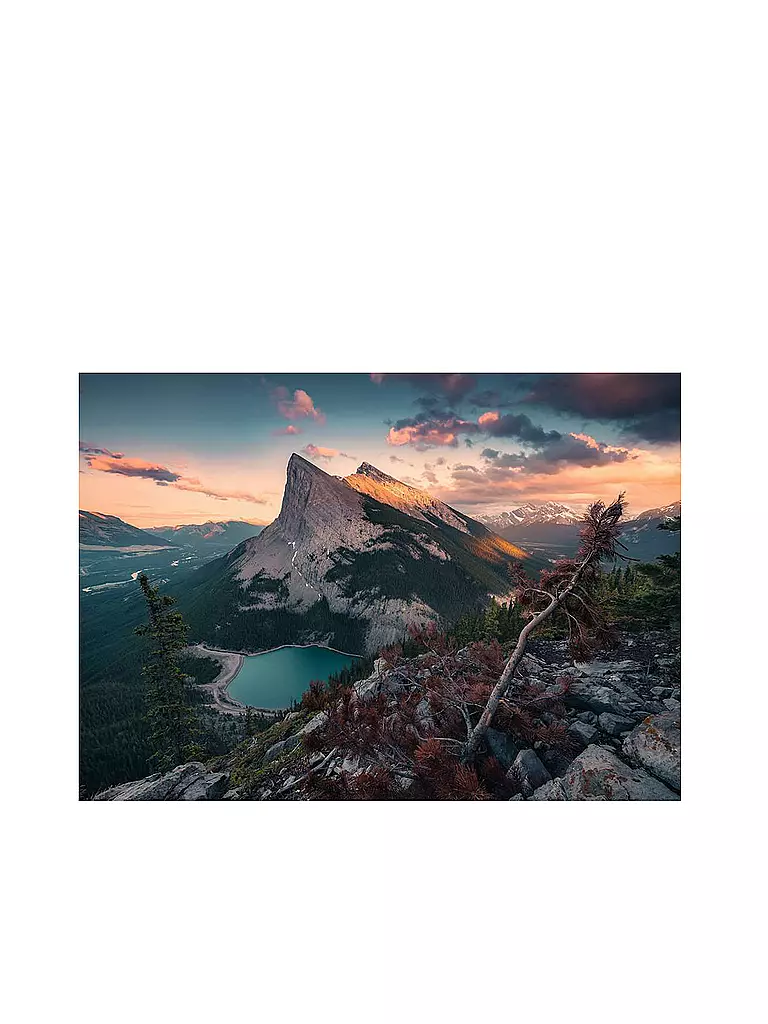 RAVENSBURGER | Puzzle - Abends in den Rocky Mountains - 1000 Teile | keine Farbe