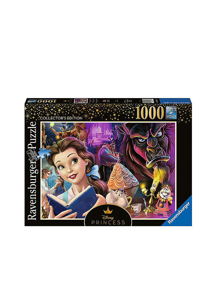 RAVENSBURGER Puzzle - Belle, die Disney Prinzessin - 1000 Teile keine Farbe
