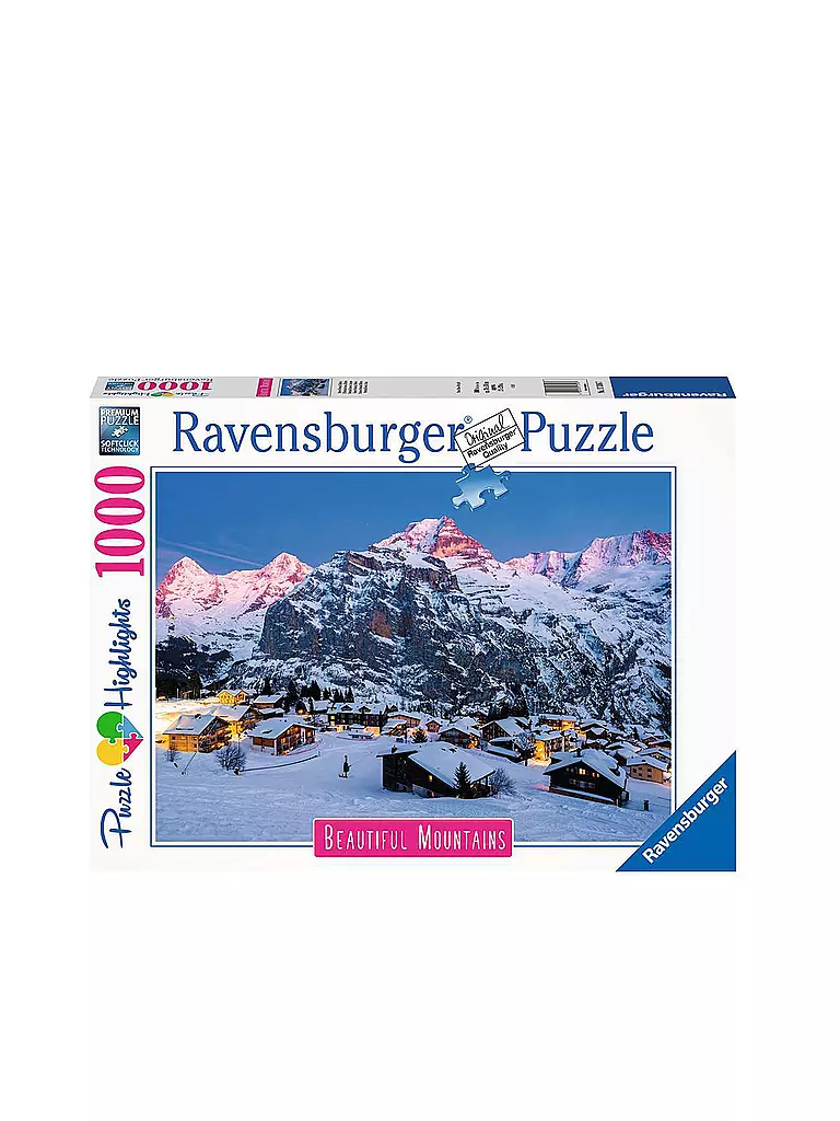RAVENSBURGER | Puzzle - Berner Oberland, Mürren 1000 Teile  | keine Farbe