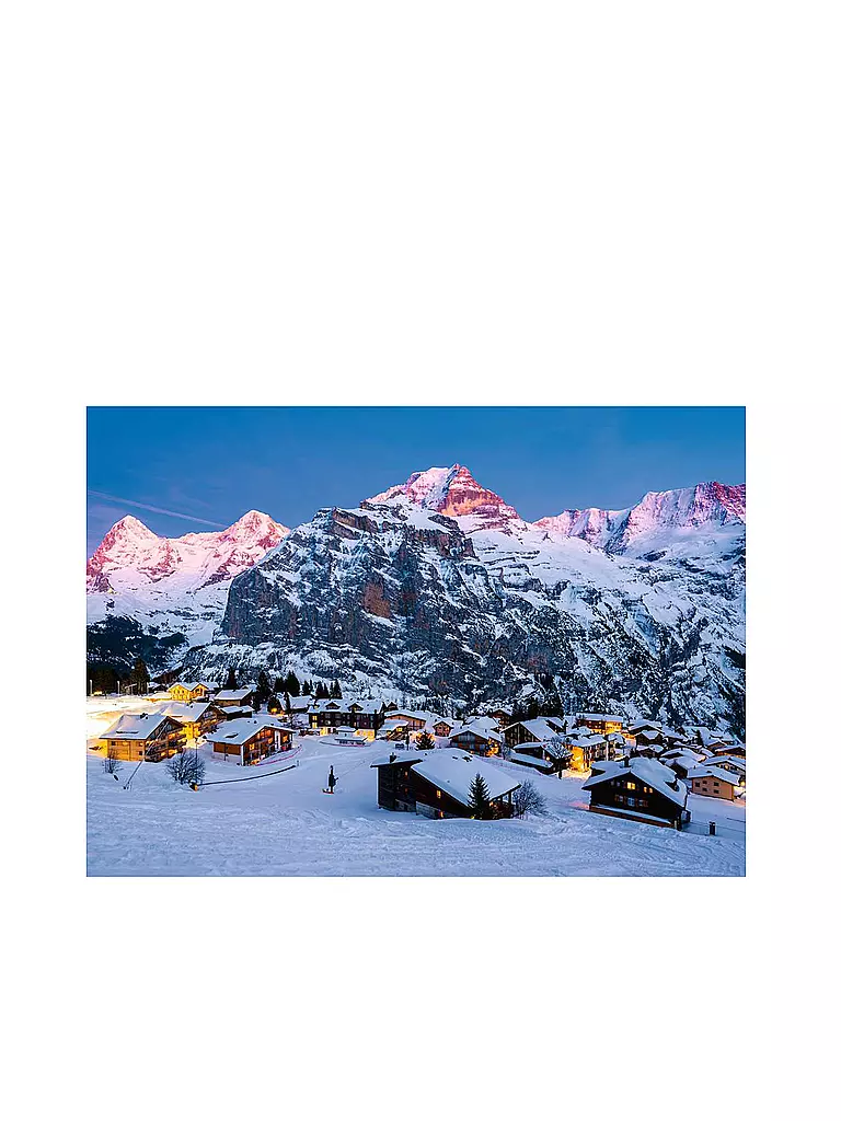 RAVENSBURGER | Puzzle - Berner Oberland, Mürren 1000 Teile  | keine Farbe