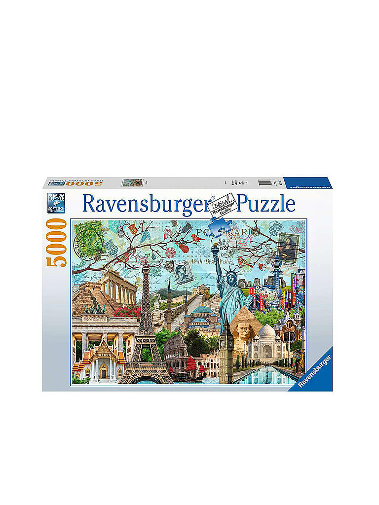RAVENSBURGER Puzzle - Big City Collage 5000 Teile keine Farbe