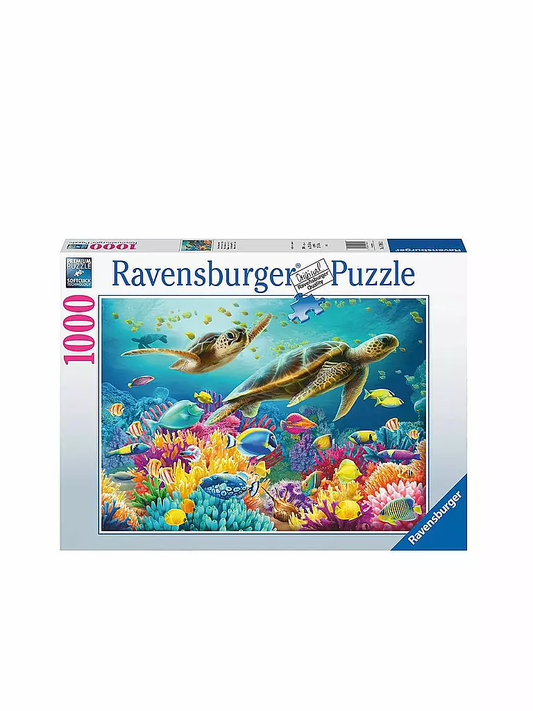 RAVENSBURGER | Puzzle - Blaue Unterwasserwelt 1000 Teile | keine Farbe
