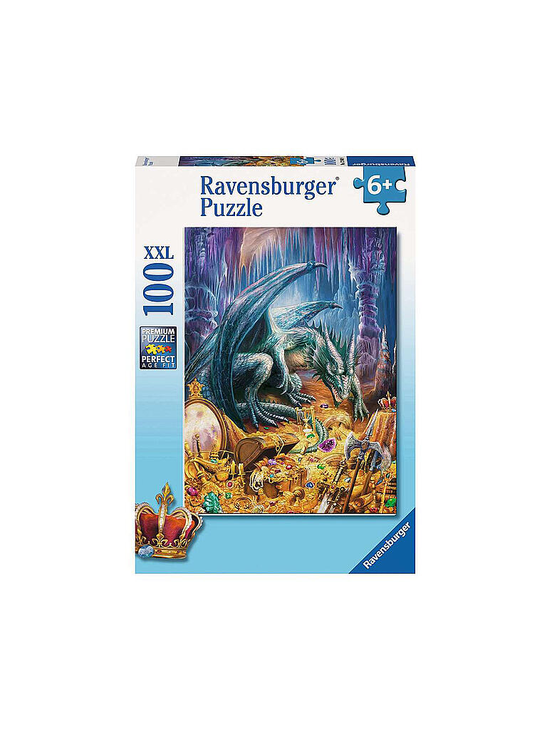 RAVENSBURGER | Puzzle - Der Höhlendrache 100 Teile XXL | keine Farbe