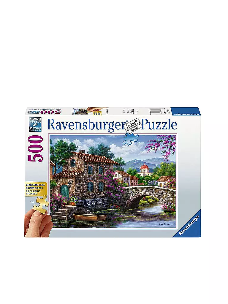 RAVENSBURGER | Puzzle - Die Brücke über dem Fluss 500 Teile  | keine Farbe