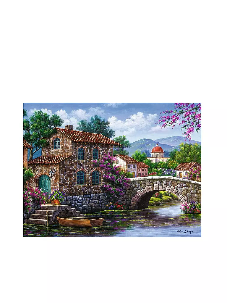 RAVENSBURGER | Puzzle - Die Brücke über dem Fluss 500 Teile  | keine Farbe