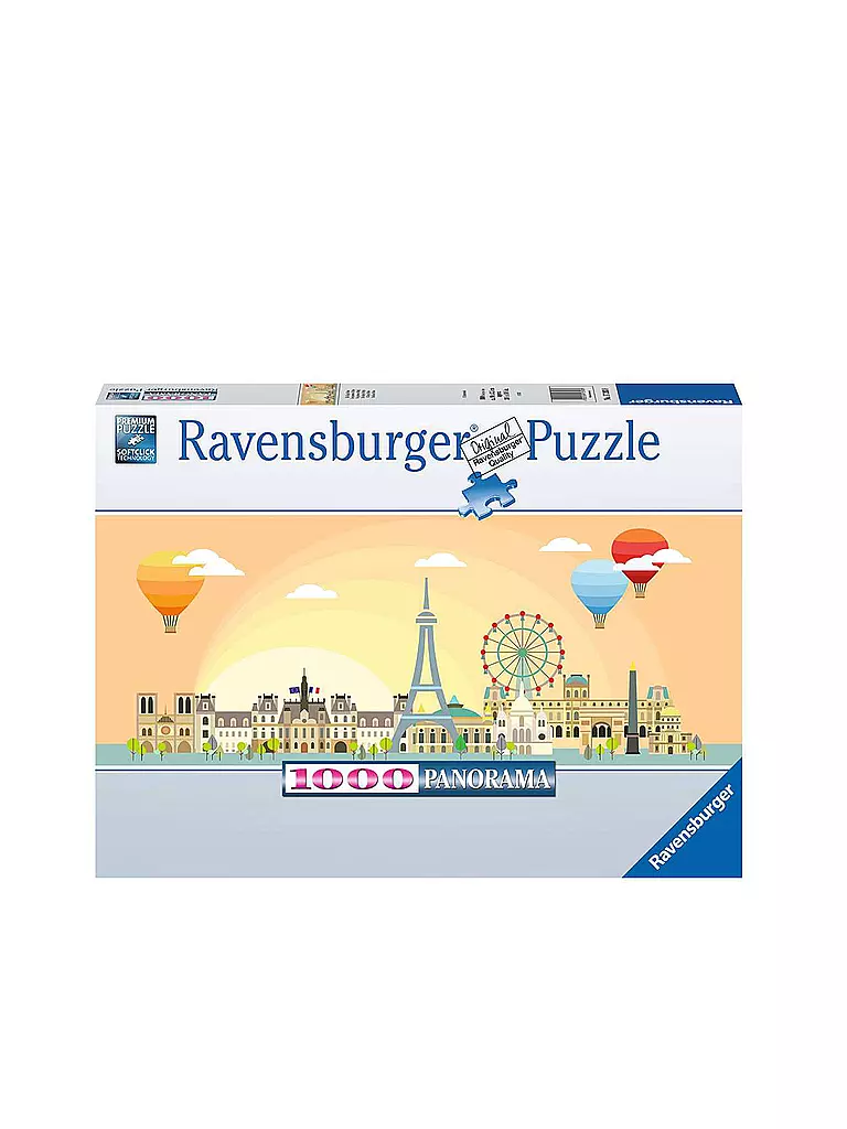 RAVENSBURGER | Puzzle - Ein Tag in Paris 1000 Teile  | keine Farbe