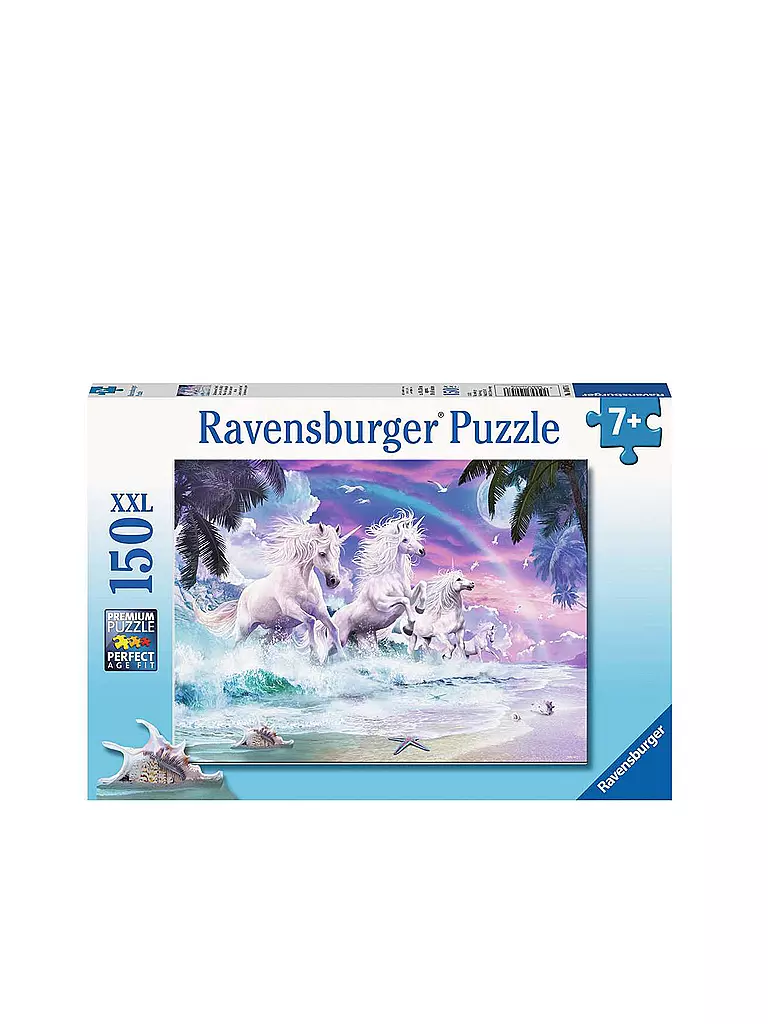 RAVENSBURGER | Puzzle - Einhörner am Strand 150 Teile | keine Farbe