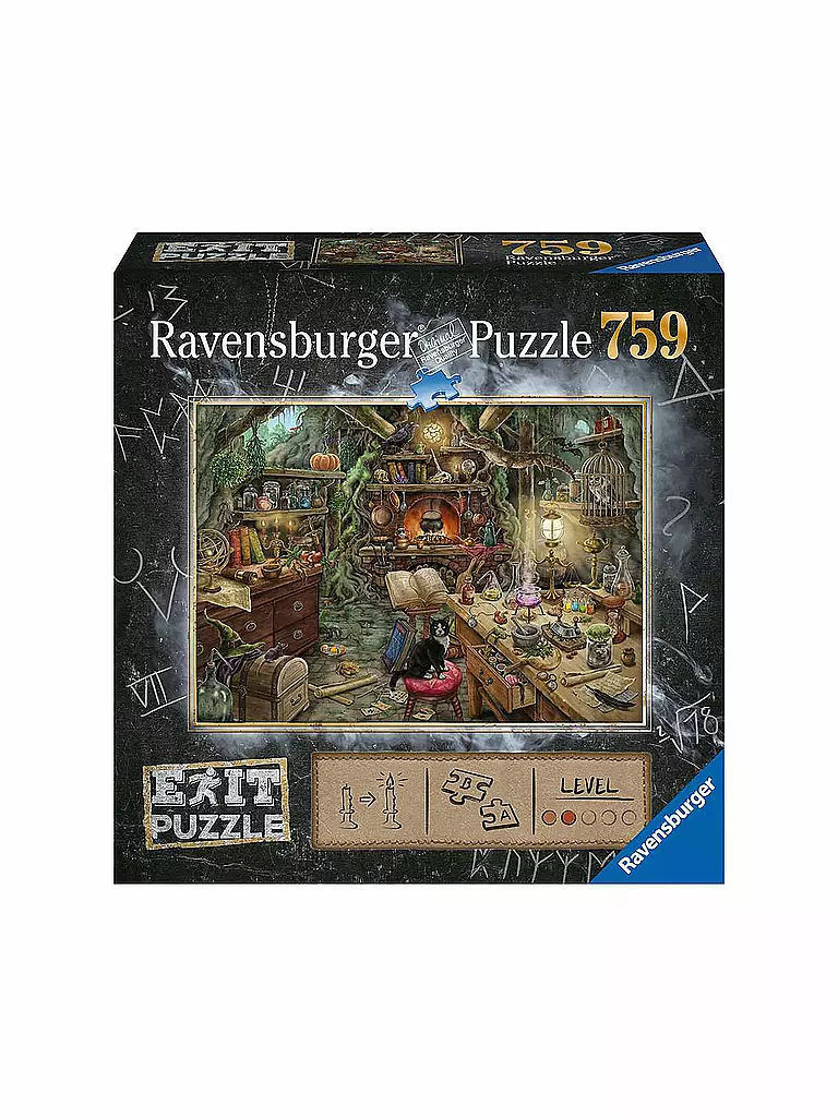 RAVENSBURGER | Puzzle - EXIT Hexenküche - 759 Teile | keine Farbe