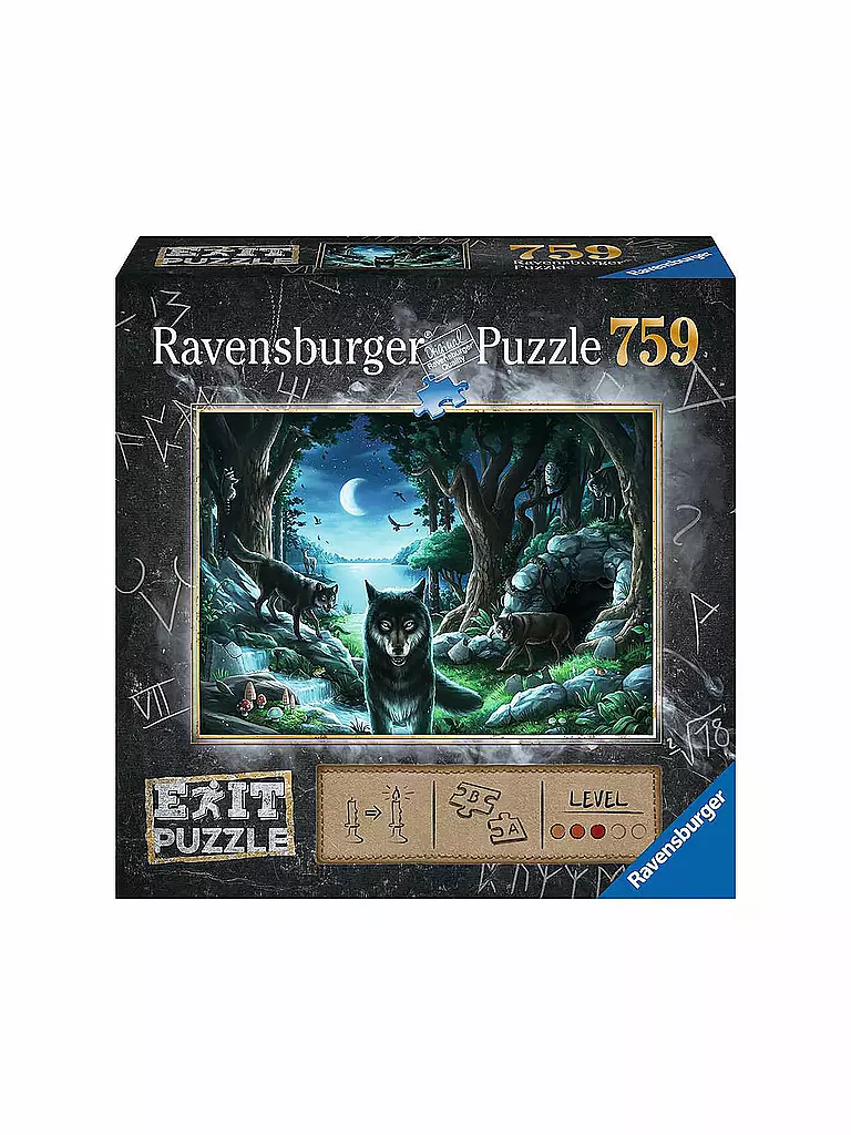 RAVENSBURGER | Puzzle - EXIT Wolfsgeschichten - 759 Teile | keine Farbe
