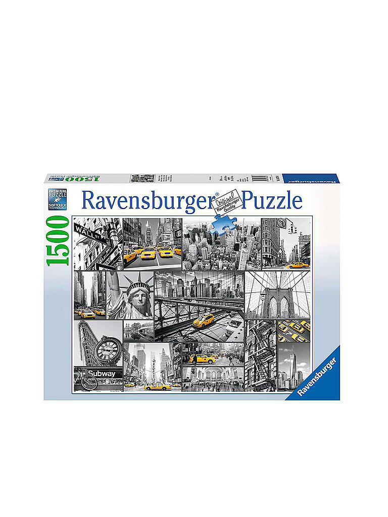 RAVENSBURGER | Puzzle - Farbtupfer in New York - 1500 Teile | keine Farbe