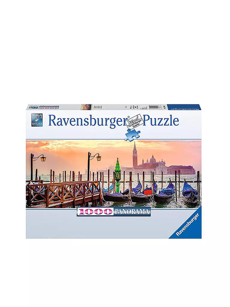 RAVENSBURGER | Puzzle - Gondeln in Venedig - 1000 Teile | keine Farbe