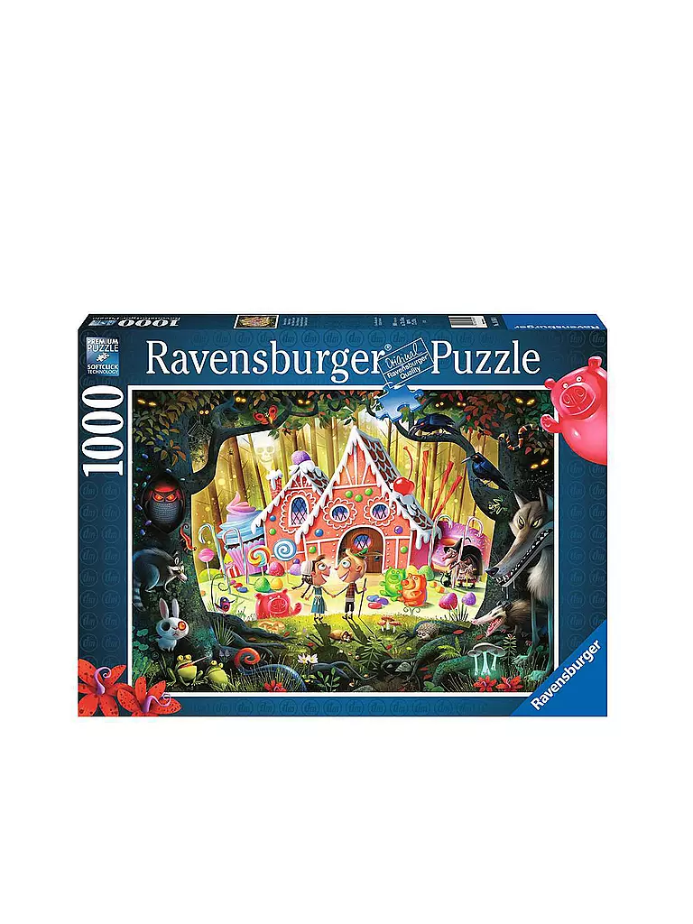 Ravensburger Puzzle Hansel & Gretel 1000 Pezzi: Relax E Divertimento Per Adulti - 2