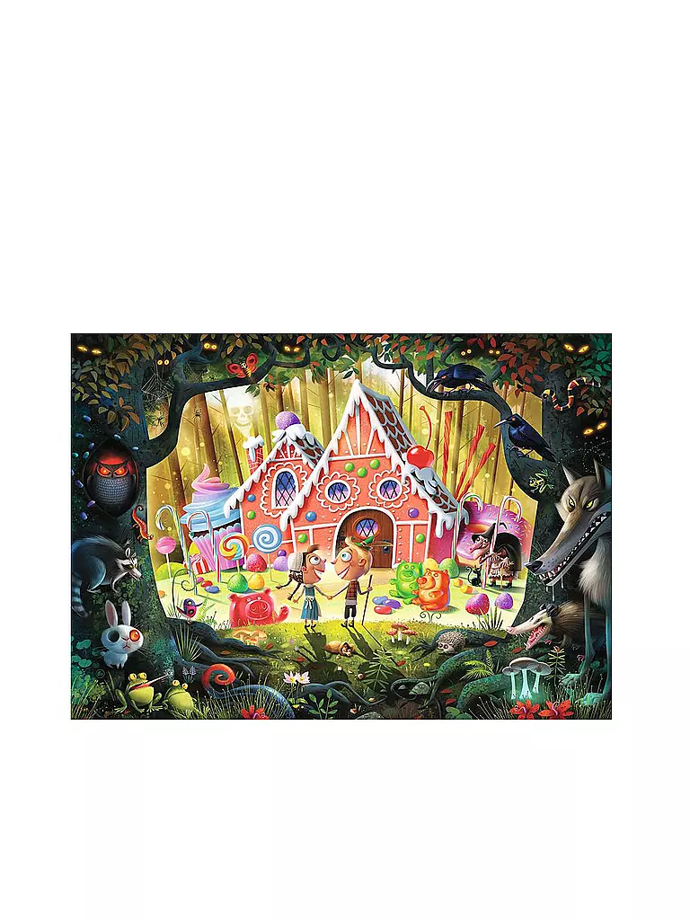 Ravensburger Puzzle Hansel & Gretel 1000 Pezzi - 70x50 Cm, Idea Regalo Per Adulti E Ragazzi, Qualità Soft-Click