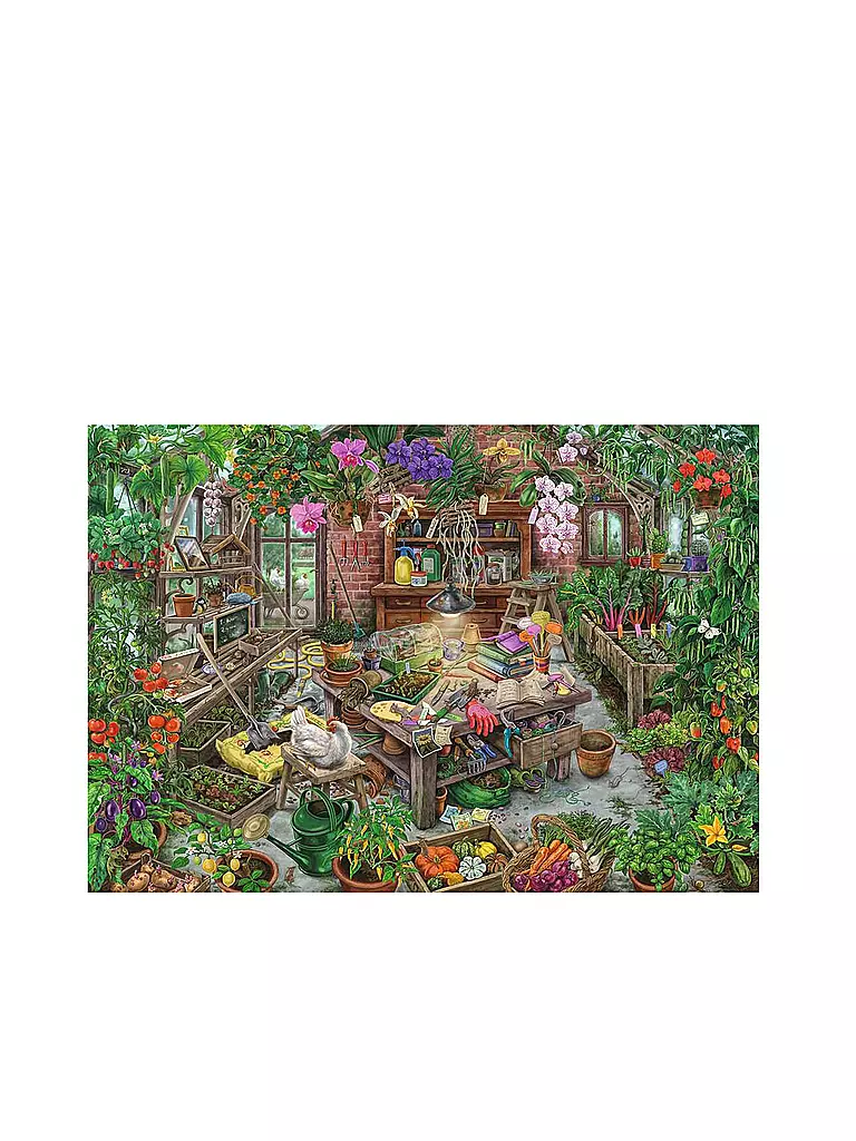 RAVENSBURGER | Puzzle - Im Gewächshaus - 368 Teile | keine Farbe