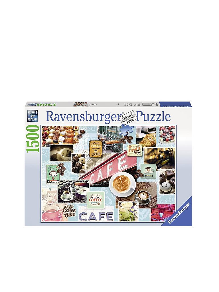 RAVENSBURGER | Puzzle - Kaffee und Kuchen 1500 Teile  | keine Farbe