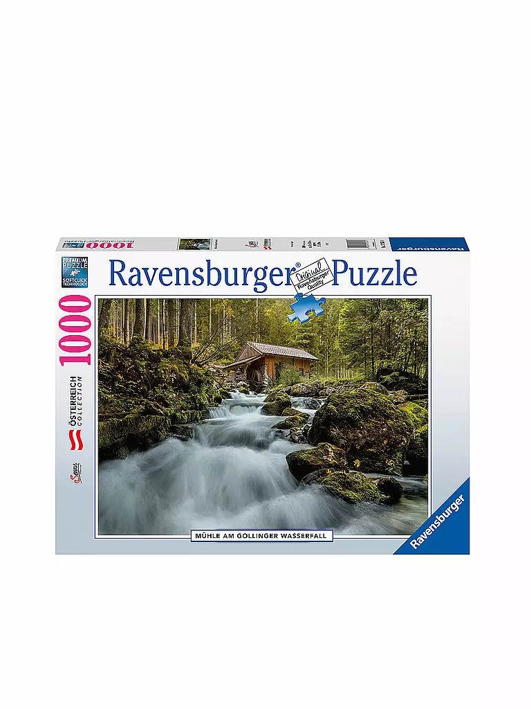 RAVENSBURGER | Puzzle - Mühle am Gollinger Wasserfall 1000 Teile | keine Farbe