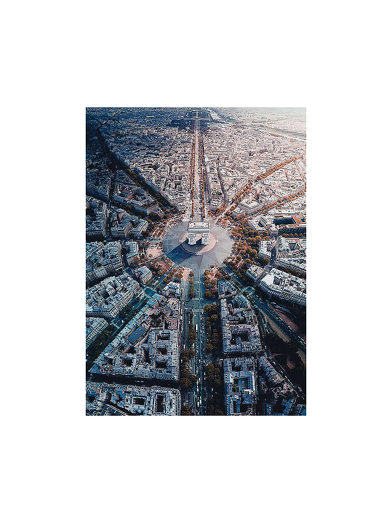 RAVENSBURGER | Puzzle - Paris von Oben - 1000 Teile | keine Farbe