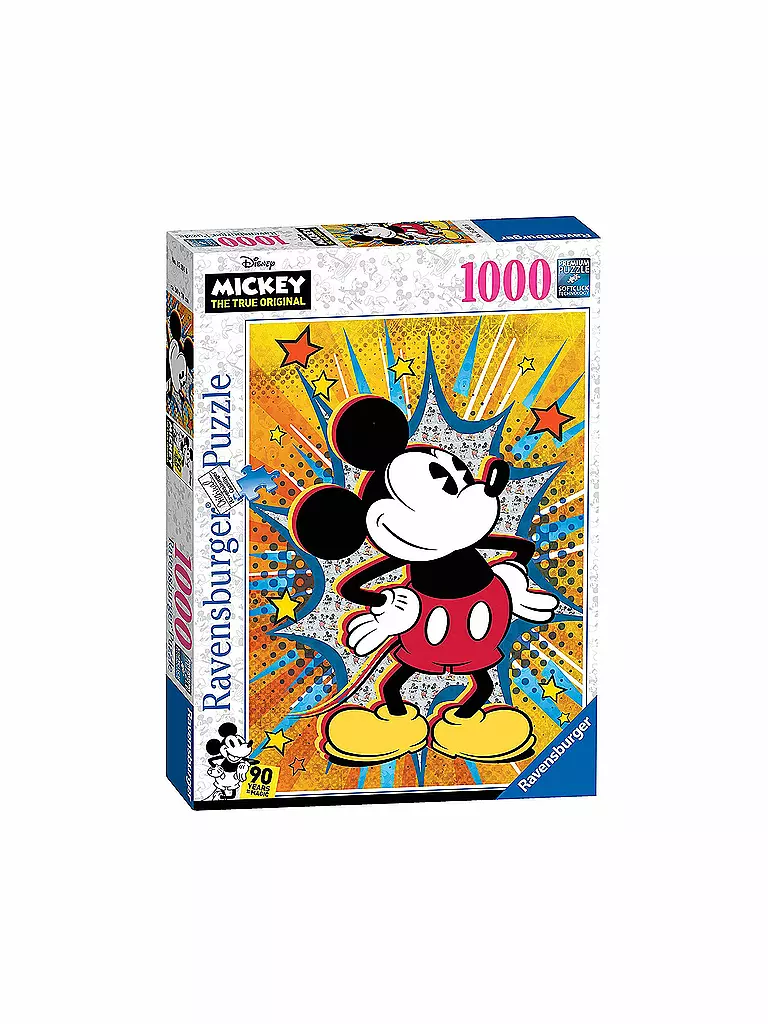 RAVENSBURGER Puzzle - Retro Mickey (1000 Teile) keine Farbe