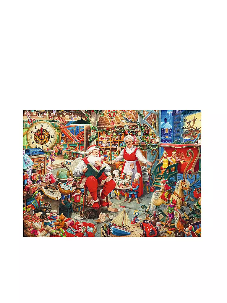 RAVENSBURGER | Puzzle - Santa's Workshop Teile 1000  | keine Farbe