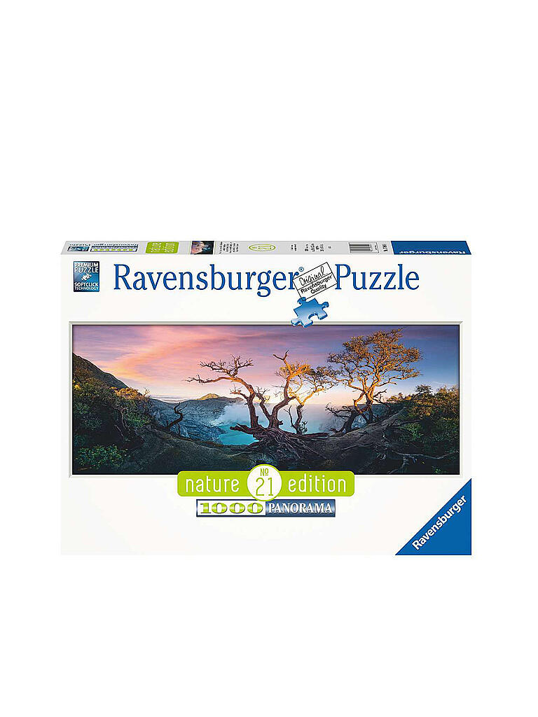 RAVENSBURGER | Puzzle - Schwefelsäure See am Mount Ijen, Java - Nature Edition 1000 Teile | keine Farbe